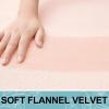 imageSmiry Memory Foam Bath Mat Set 24x16 30 x 20 Super Soft Absorbent Bathroom Rugs Non Slip Bath Rug Runner for Bathroom Floors Pink