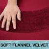 imageSmiry Memory Foam Bath Mat Set 30x20 36x24 Super Soft Absorbent Bathroom Rugs Non Slip Bath Rug Runner for Bathroom Floors Burgundy