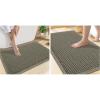 imageSmiry Bathroom Rugs Set 2 Piece30x20 Plus 24x17 Extra Soft Absorbent Bath Mats Non Slip Machine Washable Quick Dry Bath Rugs for Bathroom Floor Tub Shower Green