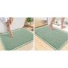 imageSmiry Bathroom Rugs Set 2 Piece36x24 Plus 30x20 Extra Soft Absorbent Bath Mats Non Slip Machine Washable Quick Dry Bath Rugs for Bathroom Floor Tub Shower Sage Green
