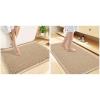 imageSmiry Bathroom Rugs Set 2 Piece47x24 Plus 30x20 Extra Soft Absorbent Bath Mats Non Slip Machine Washable Quick Dry Bath Rugs for Bathroom Floor Tub Shower Brown
