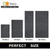 imagesmiry Soft Chenille Bath Mats for Bathroom Floor Non Slip Soft Bath Floor Mat Absorbent Runner Rug Bathroom Pedestal Mat 16x24 inches  40x60 cm Dark Grey