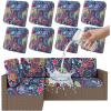 imageSmiry Waterproof Patio Cushion Covers Stretch Outdoor Couch Slipcovers Replacement Washable Furniture Protector Sofa Chair Seat Cover for Dogs and Pets 4 Pcs Navy BlueBlue Green
