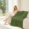 imageSmiry Couch Cover for Dogs Washable Chenille Sofa Covers for 3 Cushion Couch Soft Sofa Slipcover for Pets Thick Sectional Furniture Protector with Tassels Chocolate 71x118 InchGreen
