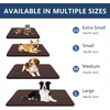 image:imageSmiry Dog Door Mat for Muddy Paws 24x16 Absorbent Microfiber Dirt Trapper Pet Doormat NonSlip Washable Quick Dry Chenille Front Door Mat Entryway Rug for Indoor and Outdoor GreyBrown