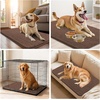 image:imageSmiry Dog Door Mat for Muddy Paws 24x16 Absorbent Microfiber Dirt Trapper Pet Doormat NonSlip Washable Quick Dry Chenille Front Door Mat Entryway Rug for Indoor and Outdoor GreyCoffee