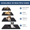 image:imageSmiry Dog Door Mat for Muddy Paws 24x16 Absorbent Microfiber Dirt Trapper Pet Doormat NonSlip Washable Quick Dry Chenille Front Door Mat Entryway Rug for Indoor and Outdoor GreyBlack
