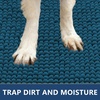 image:imageSmiry Dog Door Mat for Muddy Paws 24x16 Absorbent Microfiber Dirt Trapper Pet Doormat NonSlip Washable Quick Dry Chenille Front Door Mat Entryway Rug for Indoor and Outdoor GreyAtlantic Blue