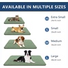 image:imageSmiry Dog Door Mat for Muddy Paws 24x16 Absorbent Microfiber Dirt Trapper Pet Doormat NonSlip Washable Quick Dry Chenille Front Door Mat Entryway Rug for Indoor and Outdoor GreyOlive Green