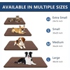 image:imageSmiry Dog Door Mat for Muddy Paws 24x16 Absorbent Microfiber Dirt Trapper Pet Doormat NonSlip Washable Quick Dry Chenille Front Door Mat Entryway Rug for Indoor and Outdoor GreyCoffee