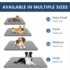image:imageSmiry Dog Door Mat for Muddy Paws 24x16 Absorbent Microfiber Dirt Trapper Pet Doormat NonSlip Washable Quick Dry Chenille Front Door Mat Entryway Rug for Indoor and Outdoor GreyGrey