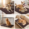 image:imageSmiry Dog Door Mat for Muddy Paws 24x16 Absorbent Microfiber Dirt Trapper Pet Doormat NonSlip Washable Quick Dry Chenille Front Door Mat Entryway Rug for Indoor and Outdoor GreyBrown