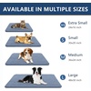 image:imageSmiry Dog Door Mat for Muddy Paws 24x16 Absorbent Microfiber Dirt Trapper Pet Doormat NonSlip Washable Quick Dry Chenille Front Door Mat Entryway Rug for Indoor and Outdoor GreyAiry Blue