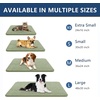 image:imageSmiry Dog Door Mat for Muddy Paws 24x16 Absorbent Microfiber Dirt Trapper Pet Doormat NonSlip Washable Quick Dry Chenille Front Door Mat Entryway Rug for Indoor and Outdoor GreySage Green