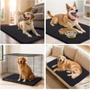image:imageSmiry Dog Door Mat for Muddy Paws 24x16 Absorbent Microfiber Dirt Trapper Pet Doormat NonSlip Washable Quick Dry Chenille Front Door Mat Entryway Rug for Indoor and Outdoor GreyBlack
