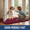 image:imageSmiry Dog Door Mat for Muddy Paws 24x16 Absorbent Microfiber Dirt Trapper Pet Doormat NonSlip Washable Quick Dry Chenille Front Door Mat Entryway Rug for Indoor and Outdoor GreyBurgundy