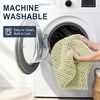 image:imageSmiry Thick Chenille Bathroom Rugs 30x20 Extra Soft Absorbent Striped Bath Rugs Rubber Backing Machine Wash Dry Bath Mats for Bathroom Floor Tub Shower Home Decor Accessories GreyVanilla