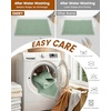 image:imageSmiry Bathroom Rugs Set 2 Piece30x20 Plus 24x17 Extra Soft Absorbent Bath Mats Non Slip Machine Washable Quick Dry Bath Rugs for Bathroom Floor Tub Shower Sage Green
