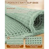 image:imageSmiry Bathroom Rugs Set 2 Piece30x20 Plus 24x17 Extra Soft Absorbent Bath Mats Non Slip Machine Washable Quick Dry Bath Rugs for Bathroom Floor Tub Shower Sage Green
