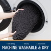 image:imageSmiry Soft Chenille Bathroom Toilet Lid Cover Machine Washable Covers 175x15 Fits Most Round Elongated and Oblong Lids Accessories Decor LatteCharcoal Grey