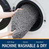 image:imageSmiry Soft Chenille Bathroom Toilet Lid Cover Machine Washable Covers 175x15 Fits Most Round Elongated and Oblong Lids Accessories Decor LatteGray