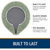 image:imageSmiry Soft Chenille Bathroom Toilet Lid Cover Machine Washable Covers 175x15 Fits Most Round Elongated and Oblong Lids Accessories Decor LatteSage Green
