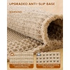 image:imageSmiry Waffle Bath Mat 32x20 Extra Soft Absorbent Bathroom Rugs Non Slip Machine Washable Quick Dry Boho Bath Rugs with Tassels for Bathroom Floor Tub Shower BrownBrown