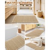 image:imageSmiry Waffle Bath Mat 32x20 Extra Soft Absorbent Bathroom Rugs Non Slip Quick Dry Machine Washable Bath Rugs with Tassels for Bathroom Floor Tub Shower BrownBrown