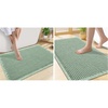 image:imageSmiry Bathroom Rugs Set 2 Piece30x20 Plus 24x17 Extra Soft Absorbent Bath Mats Non Slip Machine Washable Quick Dry Bath Rugs for Bathroom Floor Tub Shower Sage Green