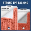 image:imageSmiry Bathroom Rugs Mat 24x16 Extra Soft Absorbent Chenille Bath Rugs Non Slip Rubber Backing Machine Washable Quick Dry Bath Mats for Bathroom Floor Tub Shower Home Decor Accessories Coral