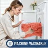 image:imageSmiry Bathroom Rugs Mat 24x16 Extra Soft Absorbent Chenille Bath Rugs Non Slip Rubber Backing Machine Washable Quick Dry Bath Mats for Bathroom Floor Tub Shower Home Decor Accessories Coral