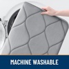 image:imageSmiry Bathroom Rugs Set 2 Piece30x20 Plus 30x20 Extra Soft Absorbent Bath Mat Non Slip Machine Washable Quick Dry Bath Rugs for Bathroom Floor Tub Shower Grey