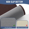 image:imageSmiry Memory Foam Bath Mat 44x24 Extra Soft NonSlip Bathroom Rug Ultra Absorbent Quick Dry Machine Washable Bathroom Mat for Shower Tub amp Floor Decor Navy BlueBrown