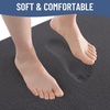 image:imageSmiry Memory Foam Bath Mat 44x24 Extra Soft NonSlip Bathroom Rug Ultra Absorbent Quick Dry Machine Washable Bathroom Mat for Shower Tub amp Floor Decor Navy BlueDary Grey