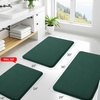 image:imageSmiry Memory Foam Bath Mat 44x24 Extra Soft NonSlip Bathroom Rug Ultra Absorbent Quick Dry Machine Washable Bathroom Mat for Shower Tub amp Floor Decor Navy BlueGreen