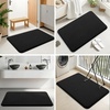 image:imageSmiry Memory Foam Bath Mat 44x24 Extra Soft NonSlip Bathroom Rug Ultra Absorbent Quick Dry Machine Washable Bathroom Mat for Shower Tub amp Floor Decor Navy BlueBlack