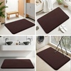 image:imageSmiry Memory Foam Bath Mat 44x24 Extra Soft NonSlip Bathroom Rug Ultra Absorbent Quick Dry Machine Washable Bathroom Mat for Shower Tub amp Floor Decor Navy BlueBrown