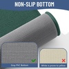 image:imageSmiry Memory Foam Bath Mat 44x24 Extra Soft NonSlip Bathroom Rug Ultra Absorbent Quick Dry Machine Washable Bathroom Mat for Shower Tub amp Floor Decor Navy BlueGreen
