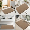 image:imageSmiry Memory Foam Bath Mat 44x24 Extra Soft NonSlip Bathroom Rug Ultra Absorbent Quick Dry Machine Washable Bathroom Mat for Shower Tub amp Floor Decor Navy BlueCamel