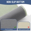 image:imageSmiry Memory Foam Bath Mat 44x24 Extra Soft NonSlip Bathroom Rug Ultra Absorbent Quick Dry Machine Washable Bathroom Mat for Shower Tub amp Floor Decor Navy BlueSage Green
