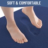 image:imageSmiry Memory Foam Bath Mat 44x24 Extra Soft NonSlip Bathroom Rug Ultra Absorbent Quick Dry Machine Washable Bathroom Mat for Shower Tub amp Floor Decor Navy BlueNavy Blue