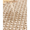 image:imageSmiry Upgraded Waffle Bath Mat 30X20 UltraSoft Absorbent NonSlip Bathroom Floor Rug Washable QuickDry Bath Mat for Bathroom Tub amp Shower BrownBrown