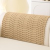 image:imageSmiry Waterproof Couch Covers for Dogs Washable Non Slip Plush Pet Sofa Cover Scratch Resistant Flannel Furniture Protector for Dogs White 36 x 71Camel
