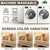 image:imageSmiry Waterproof Couch Covers for Dogs Washable Non Slip Plush Pet Sofa Cover Scratch Resistant Flannel Furniture Protector for Dogs White 36 x 71Camel