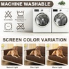 image:imageSmiry Waterproof Couch Covers for Dogs Washable Non Slip Plush Pet Sofa Cover Scratch Resistant Flannel Furniture Protector for Dogs White 36 x 71Chocolate