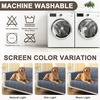 image:imageSmiry Waterproof Couch Covers for Dogs Washable Non Slip Plush Pet Sofa Cover Scratch Resistant Flannel Furniture Protector for Dogs White 36 x 71Grey