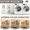 image:imageSmiry Waterproof Couch Covers for Dogs Washable Non Slip Plush Pet Sofa Cover Scratch Resistant Flannel Furniture Protector for Dogs White 36 x 71Khaki