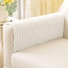 image:imageSmiry Waterproof Couch Covers for Dogs Washable Non Slip Plush Pet Sofa Cover Scratch Resistant Flannel Furniture Protector for Dogs White 36 x 71White