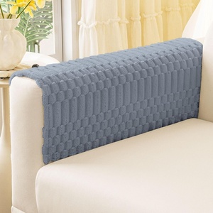 image:imageSmiry Waterproof Couch Covers for Dogs Washable Non Slip Plush Pet Sofa Cover Scratch Resistant Flannel Furniture Protector for Dogs White 36 x 71Grey