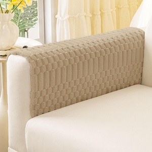 image:imageSmiry Waterproof Couch Covers for Dogs Washable Non Slip Plush Pet Sofa Cover Scratch Resistant Flannel Furniture Protector for Dogs White 36 x 71Khaki